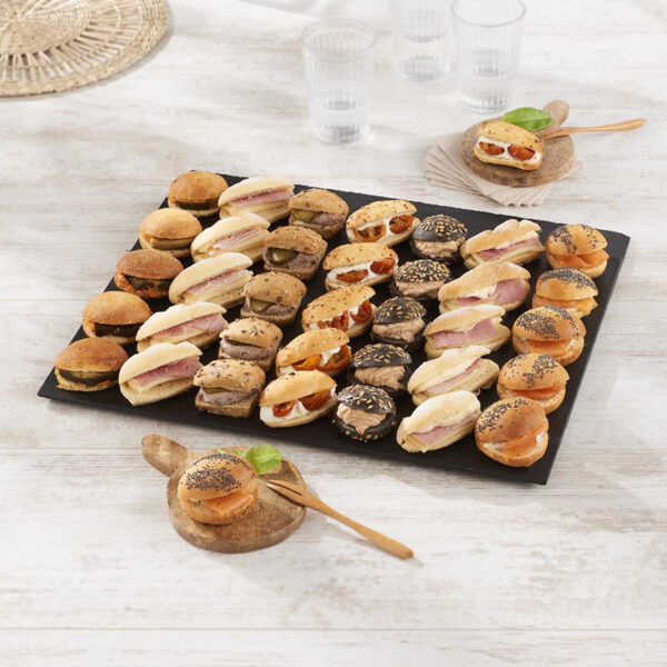 Plateau de 35 mini sandwiches nomades Traiteur Ruoms