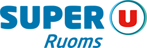 Super U Ruoms logo